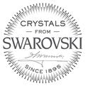 Joy|S - Zilveren elegance druppel oorbellen met Swarovski geoxideerd
